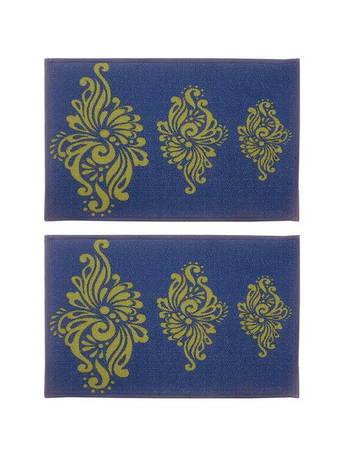 bianca set of 2 splender door mat with hd rubber backing. - 13003373 - Very Small Image - 1