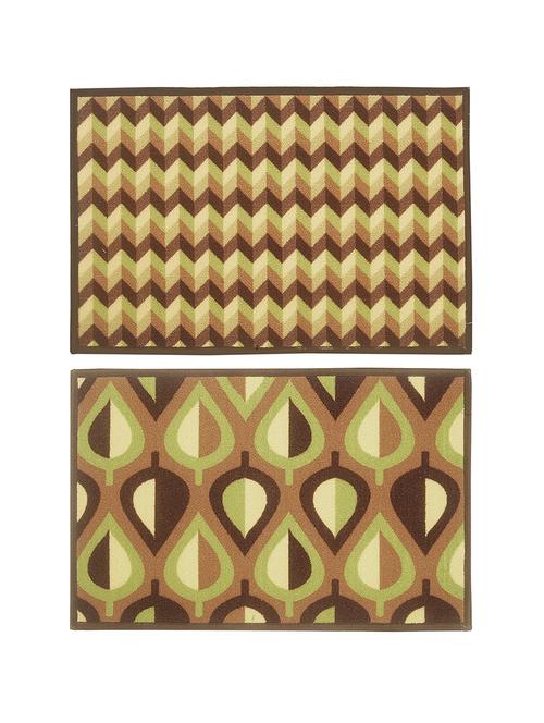 bianca set of 2 splender door mat with hd rubber backing. - 13003376 - Very Small Image - 1