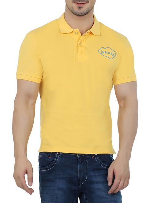 yellow cotton tshirt - 13004377 - Very Small Image - 1