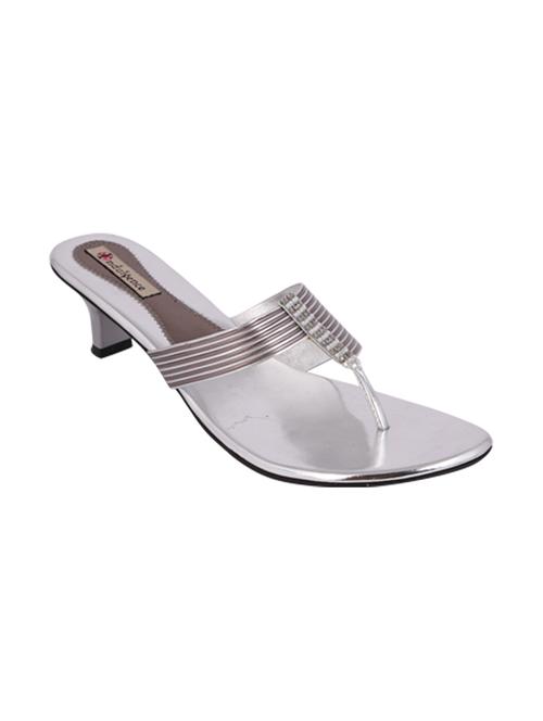 silver toe separator sandal - 13009642 - Very Small Image - 1