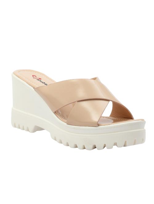 shuberry sb-431 pink colour patent wedges - 13010224 - Very Small Image - 1