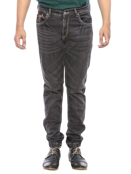 spykar mens mid blue skinny fit low rise jeans (actif) - 13023505 - Very Small Image - 1