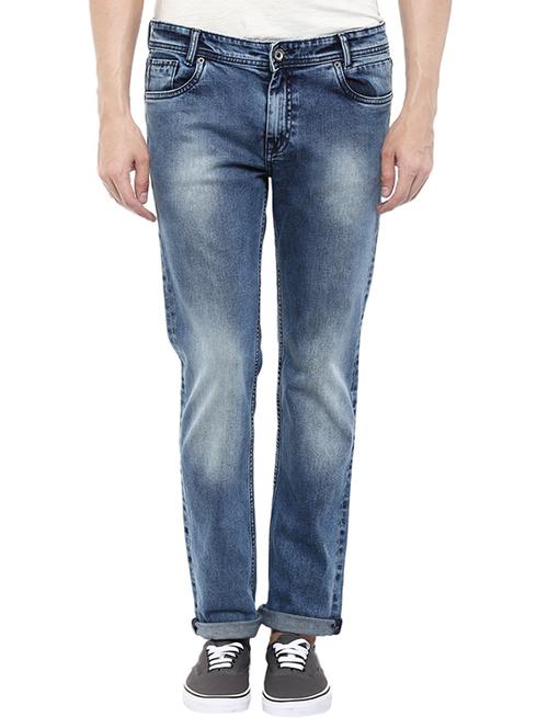 blue cotton jeans - 13023673 - Very Small Image - 1