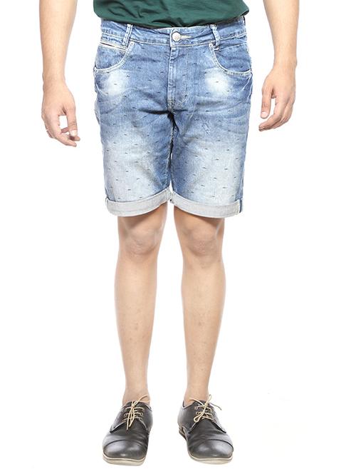 blue denim shorts - 13023979 - Very Small Image - 1