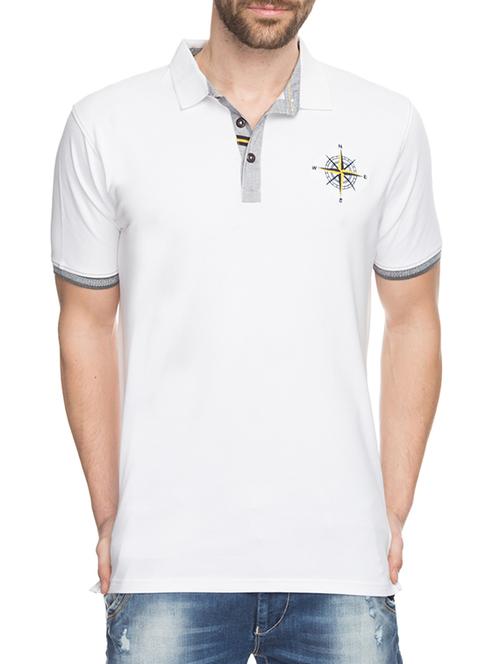 white cotton tshirt - 13024559 - Very Small Image - 1