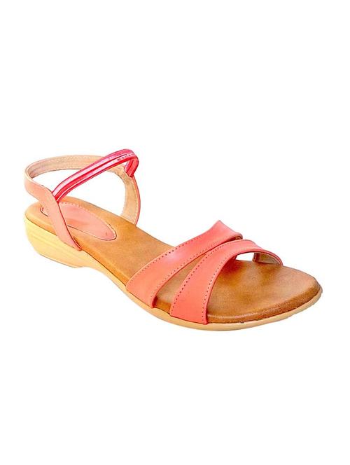 orange ankle strap sandal - 13027179 - Very Small Image - 1