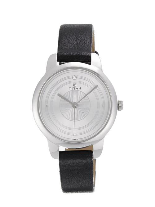 titan youth analog silver dial women's watch - ne2481sl02 - 13029069 - Very Small Image - 1