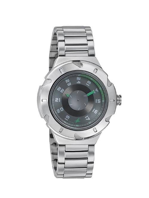 fastrack analog grey dial women's watch-6157sm01 - 13029638 - Very Small Image - 1