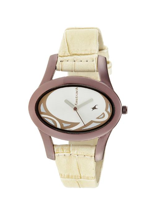 fastrack new ots analog multi-color dial women's watch - ne9732ql01j - 13029662 - Very Small Image - 1
