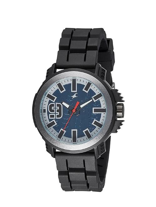 fastrack analog blue dial men's watch-38015pp02 - 13029671 - Very Small Image - 1
