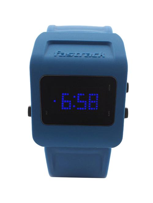 fastrack casual digital black dial men's watch 38011pp02j - 13035929 - Very Small Image - 1