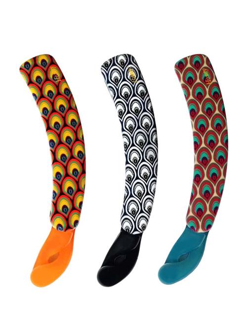 combo of 3 multicolour banana hair clips - 13045359 - Very Small Image - 1