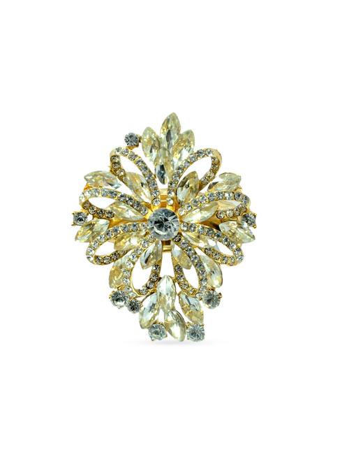 white metal brooch - 13047046 - Very Small Image - 1