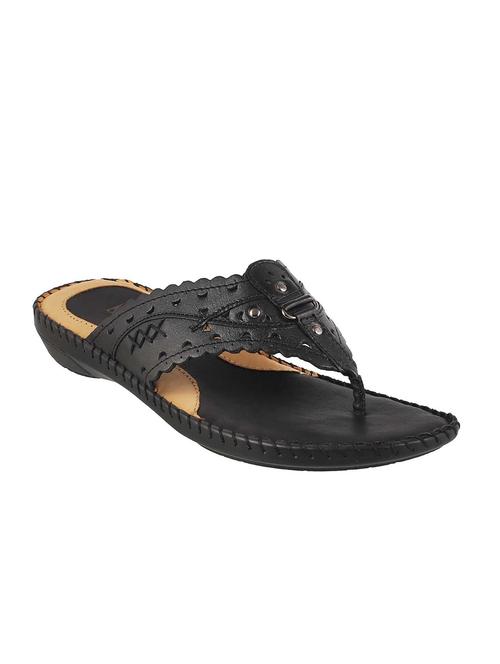 black open thong sandal - 13050669 - Very Small Image - 1