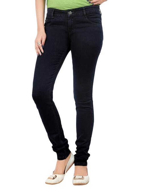 dark blue denim slim fit jeans - 13054823 - Very Small Image - 1