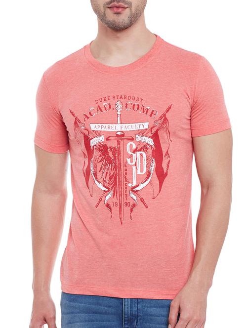 pink cotton printed t-shirt - 13056478 - Very Small Image - 1