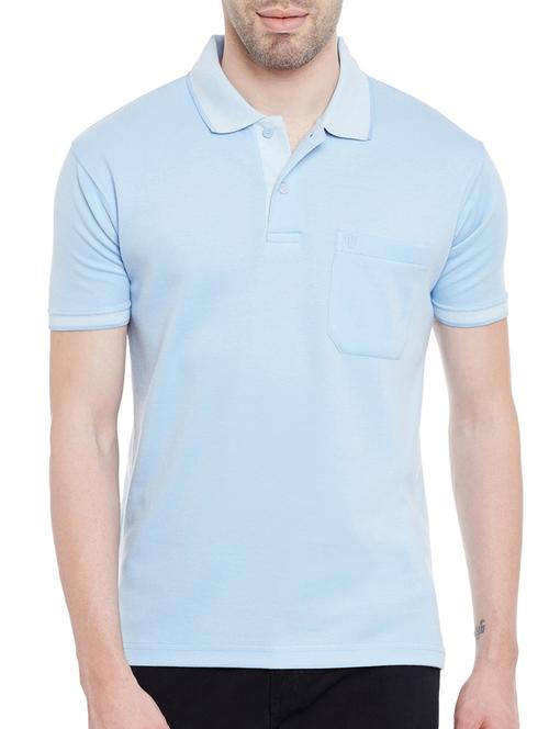 blue cotton tshirt - 13056492 - Very Small Image - 1