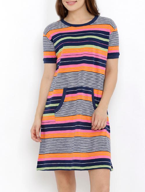 multi colored cotton dress - 13059428 - Very Small Image - 1