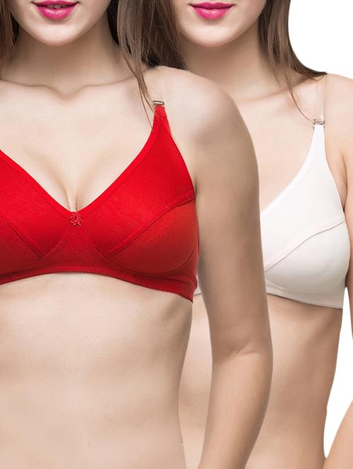 set of 2 detachable strap bra - 13059679 - Very Small Image - 1