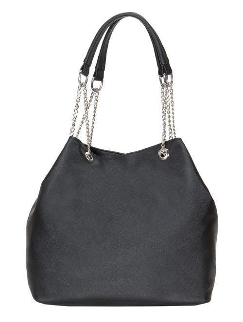 black leatherette handbag - 13060486 - Very Small Image - 1