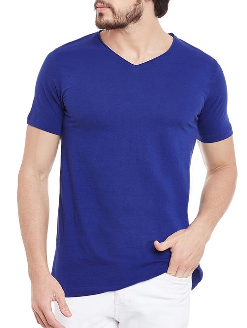 blue single jersey tshirt - 13063493 - Very Small Image - 1