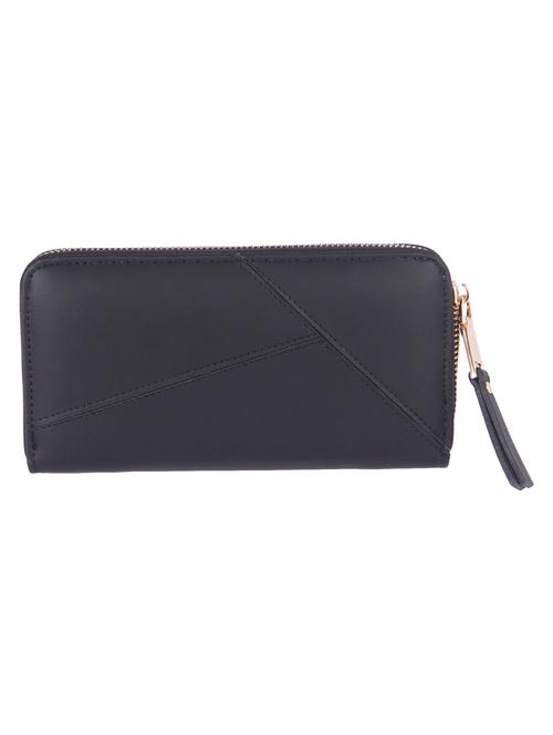 black synthetic leather wallet - 13064610 - Very Small Image - 1