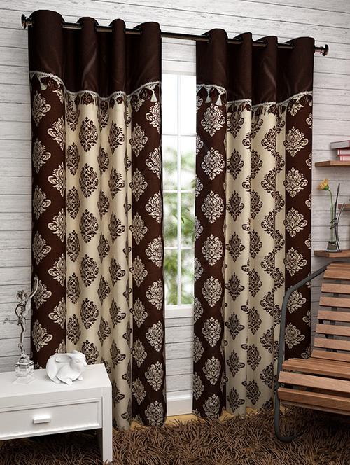 home fantasy desinger window curtain-4 pcs - 13068309 - Very Small Image - 1