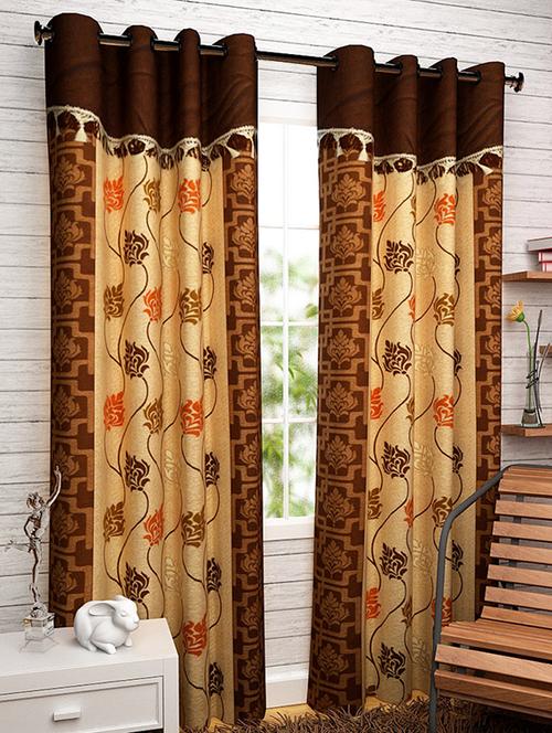 home fantasy desinger window curtain-4 pcs - 13068322 - Very Small Image - 1