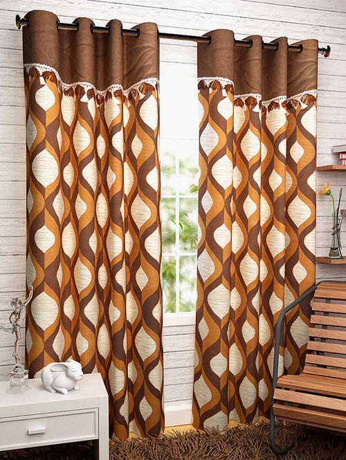 home fantasy desinger window curtain-4 pcs - 13068336 - Very Small Image - 1