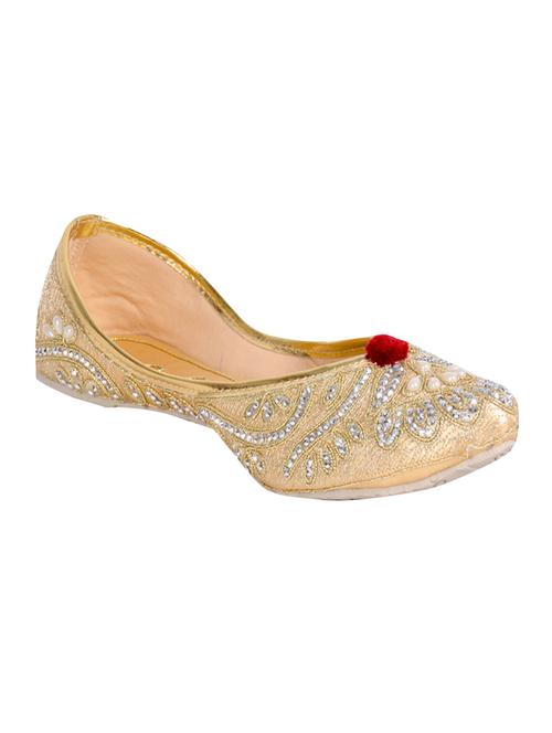 gold slip on jutis - 13068394 - Very Small Image - 1