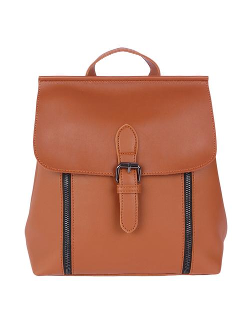 brown leatherette backpack - 13069173 - Very Small Image - 1