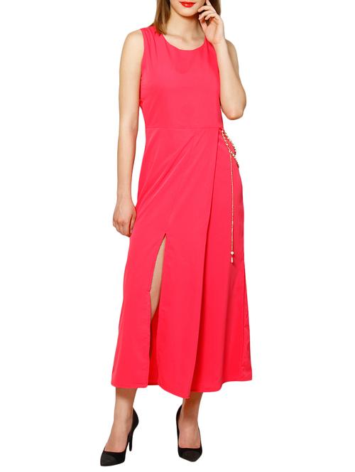 pink polyester dress - 13069232 - Very Small Image - 1