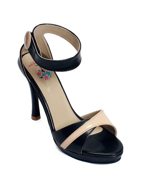 black ankle strap sandal - 13070119 - Very Small Image - 1