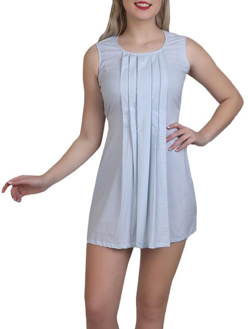 white cotton dress - 13073526 - Very Small Image - 1