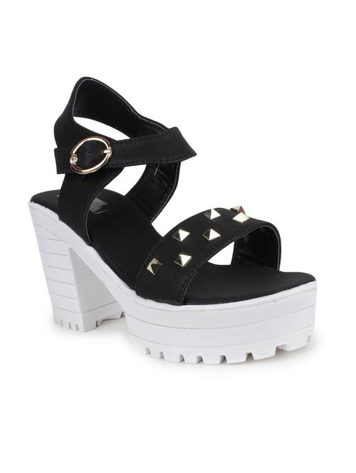 black ankle strap sandal - 13073794 - Very Small Image - 1