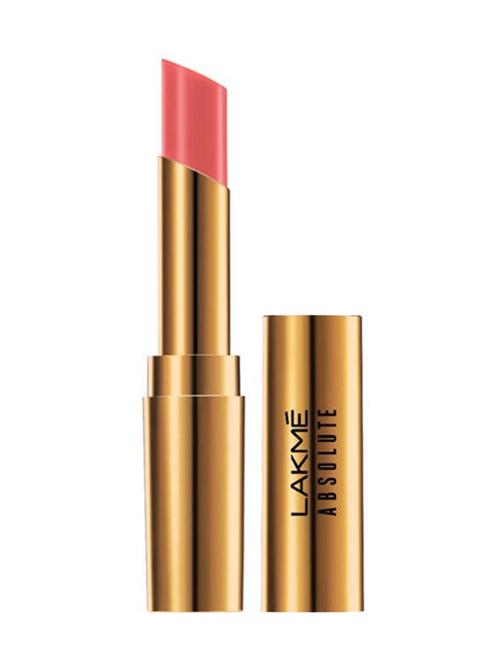 lakme absolute argan oil lip color - peaches n cream - 13074412 - Very Small Image - 1