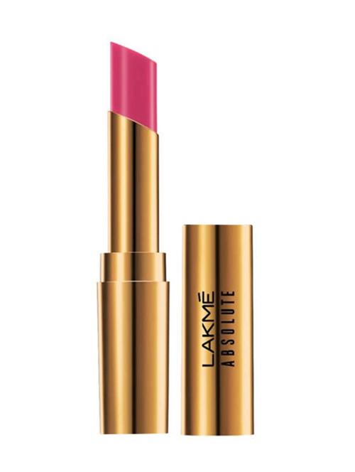 lakme absolute argan oil lip color - lush rose - 13074415 - Very Small Image - 1