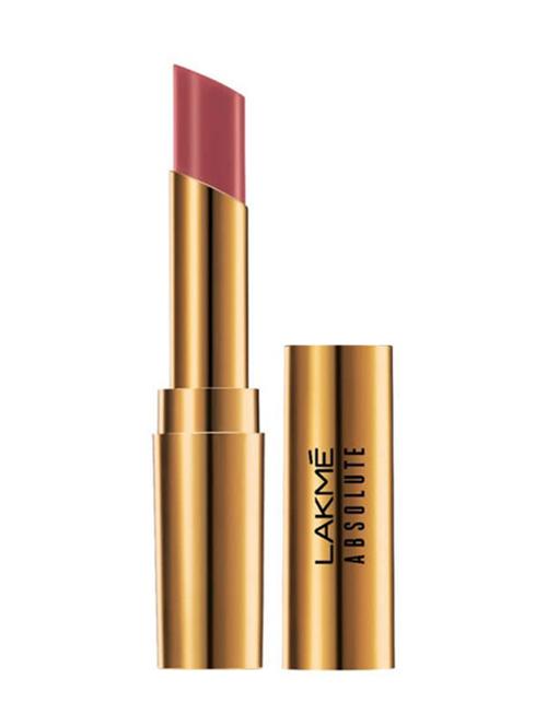 lakme absolute argan oil lip color - soft mauve - 13074419 - Very Small Image - 1