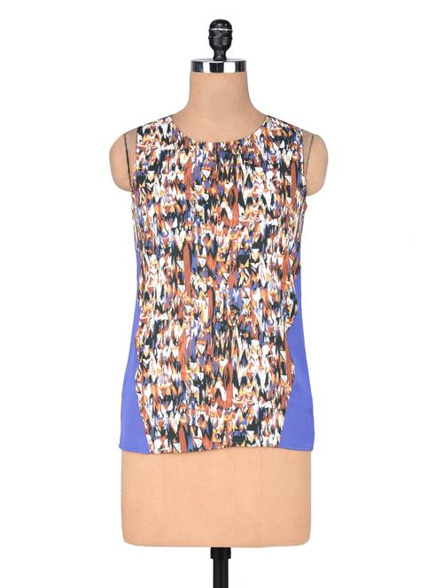 multicolored creep printed top - 1307468 - Very Small Image - 1