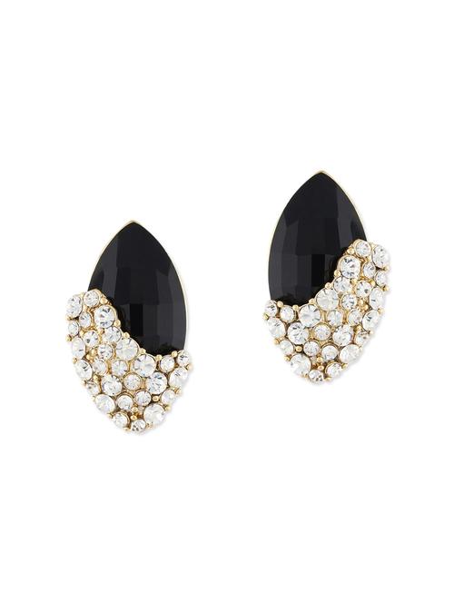 black metal studs earrings - 13075852 - Very Small Image - 1