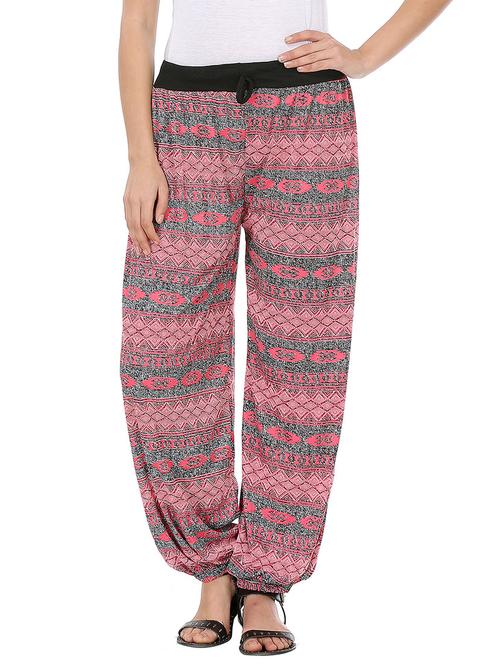 multicolored printed viscose salwar - 13080317 - Very Small Image - 1