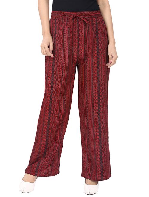multicolored crepe palazzo - 13085469 - Very Small Image - 1
