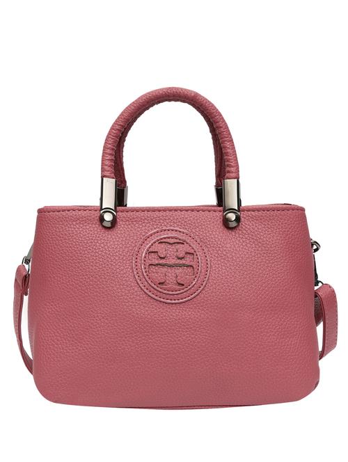 pink leatherette handbag - 13085788 - Very Small Image - 1