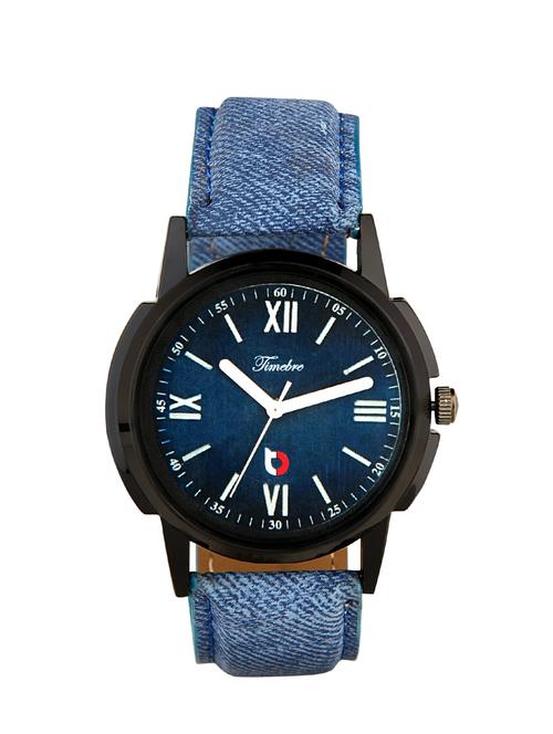 timebre men turquoise dark casual analog watch - 13086316 - Very Small Image - 1