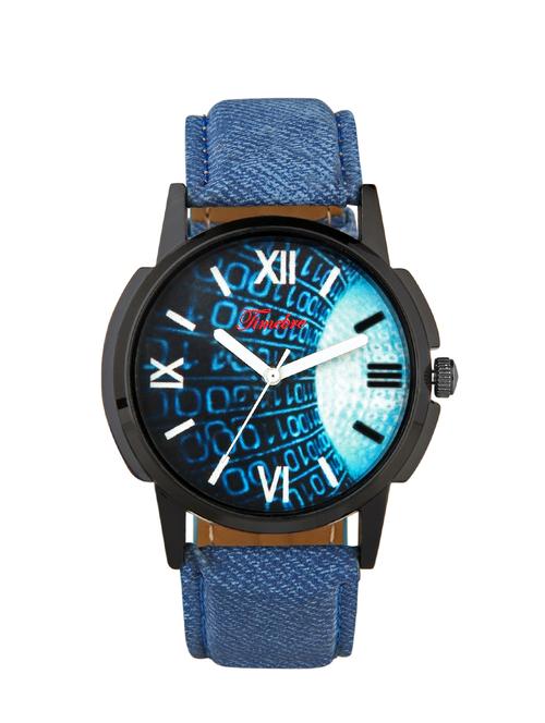 timebre men royal turquoise casual analog watch - 13086322 - Very Small Image - 1