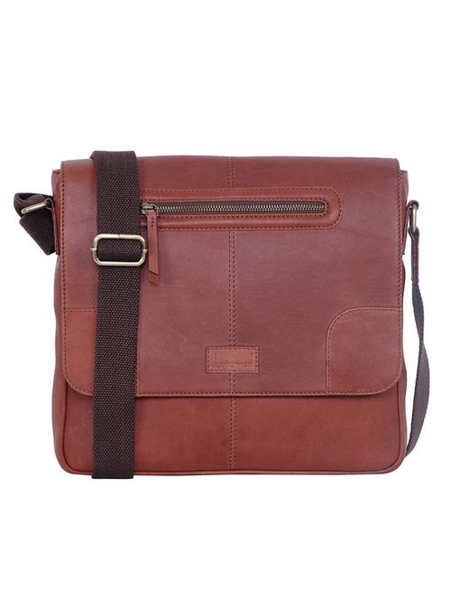 red leather messengerbag - 13087209 - Very Small Image - 1