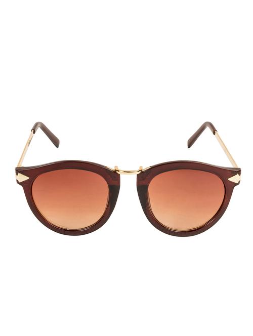 vespl designer brown color metal frame cat eye women sunglasses-v-6221 - 13087632 - Very Small Image - 1