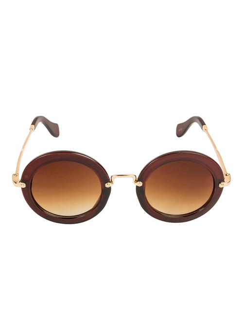 vespl designer brown color round shaped women sunglasses-v-6229 - 13087640 - Very Small Image - 1