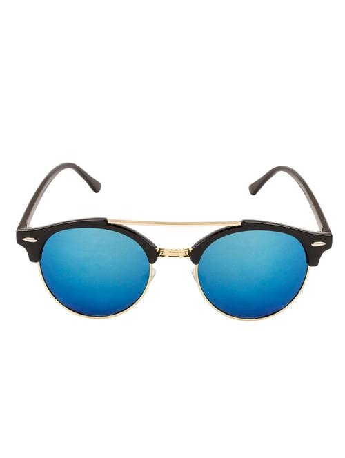 vespl uv protected sky-blue mercury golden designer women's sunglasses-v-6603 - 13087654 - Very Small Image - 1
