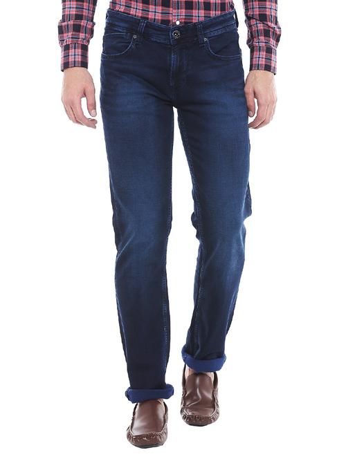 blue cotton jeans - 13090527 - Very Small Image - 1